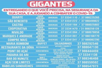 Foto - ORIENTAÇÕES DIVERSAS NO COMBATE AO COVID-19